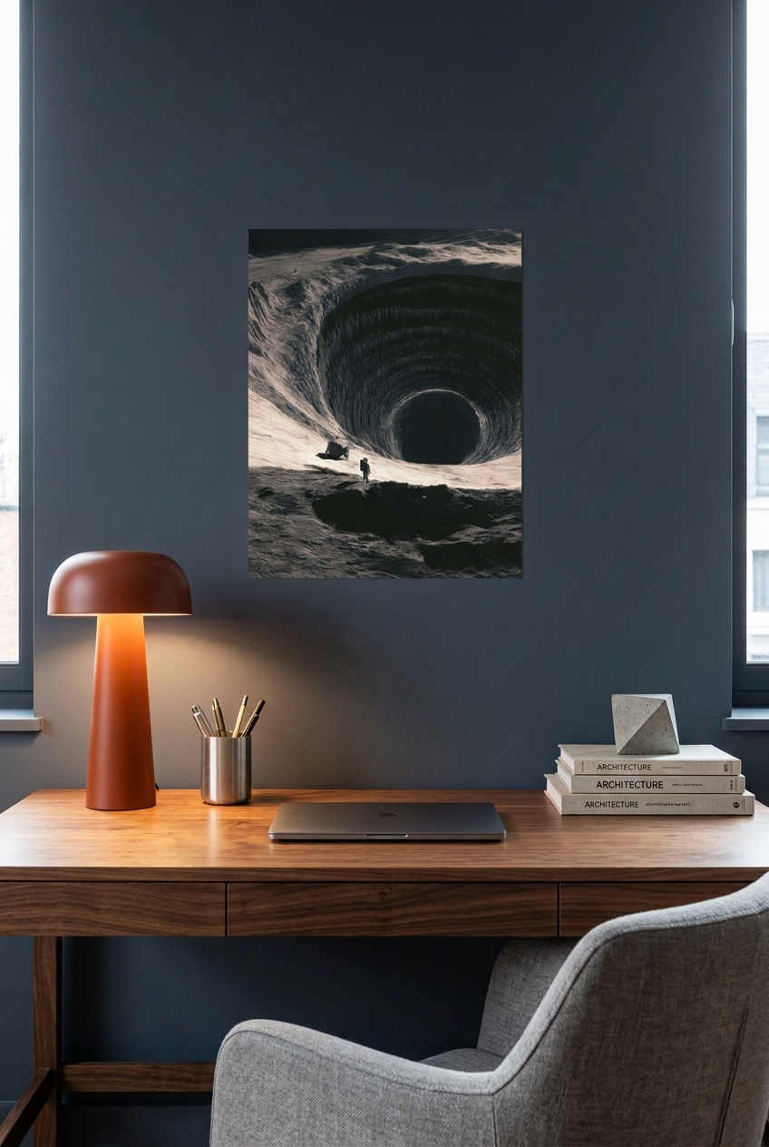 The Listening Hemisphere by BBairt — unframed 8 × 10 inch photo paper poster