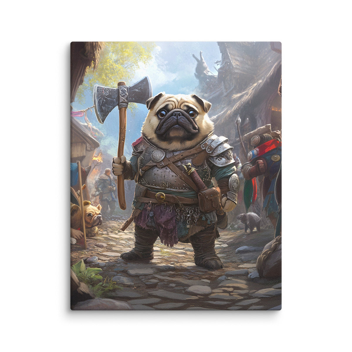 Lucy the Fearless – Canvas Print - BBairt