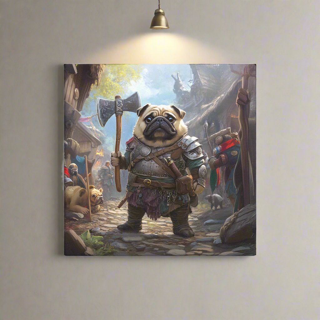 Lucy the Fearless – Canvas Print - BBairt