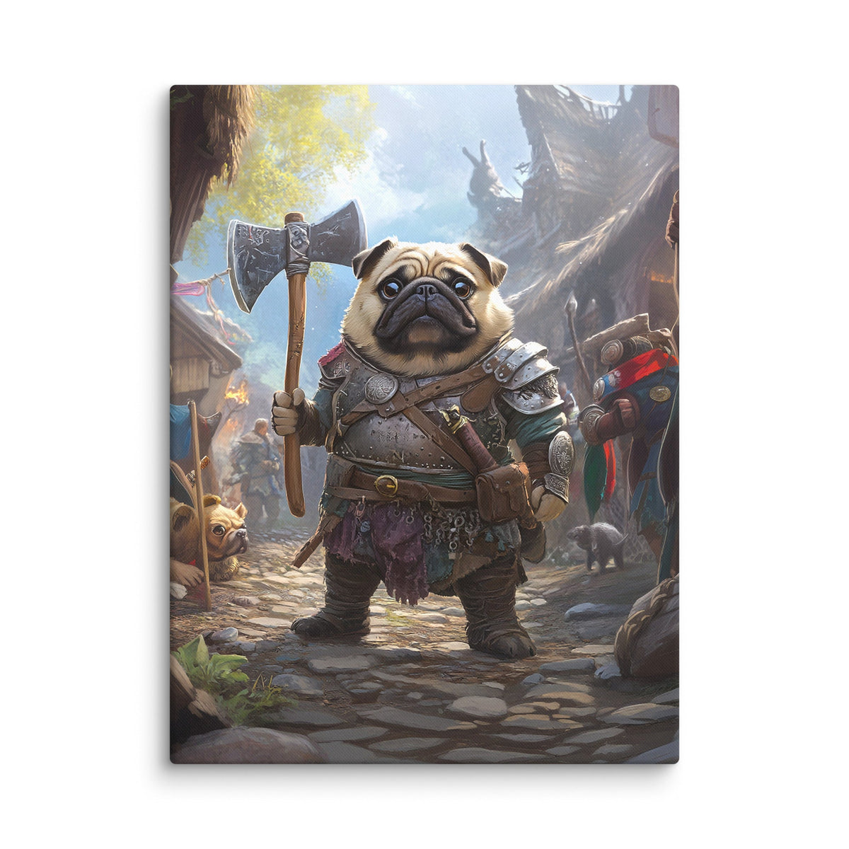 Lucy the Fearless – Canvas Print - BBairt