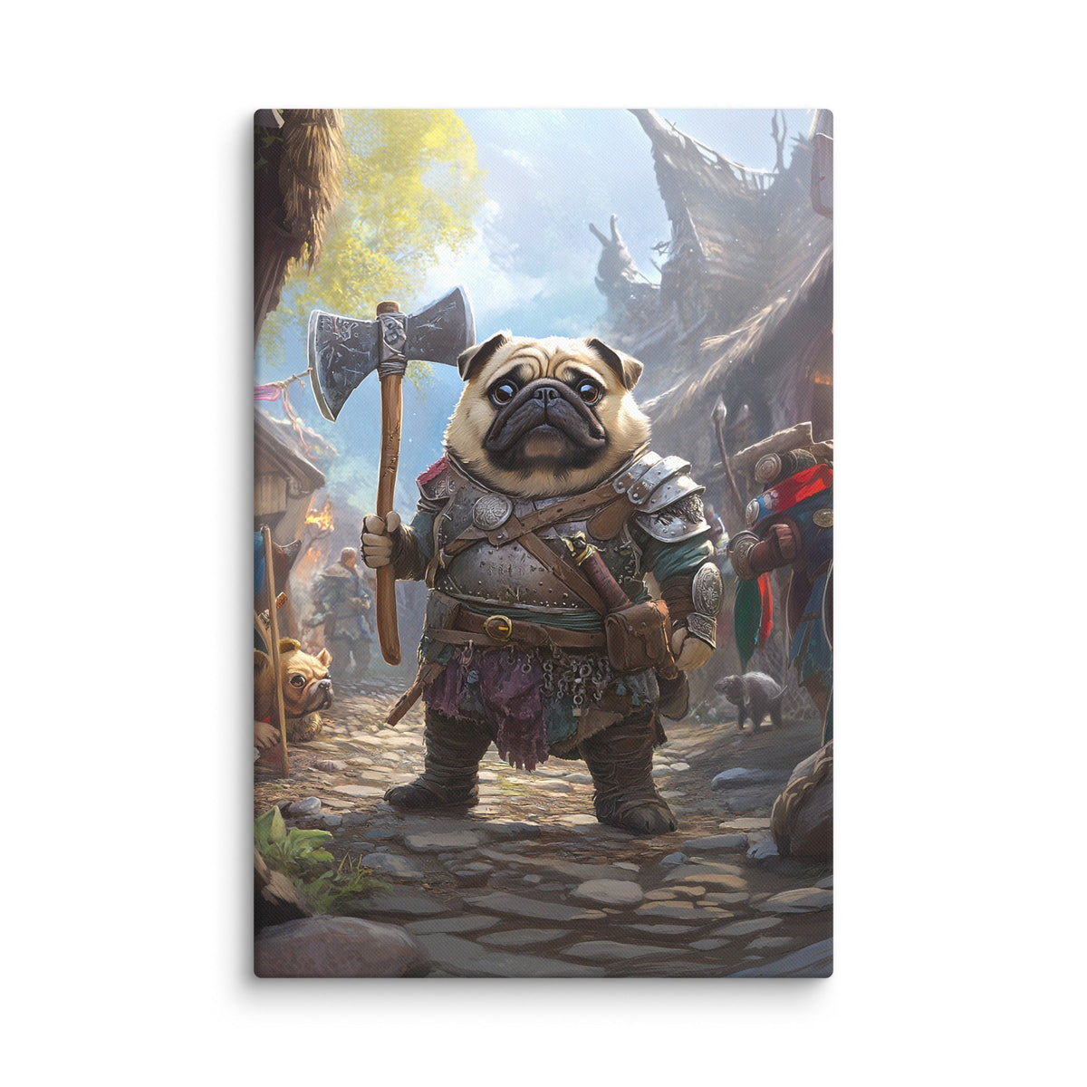 Lucy the Fearless – Canvas Print - BBairt