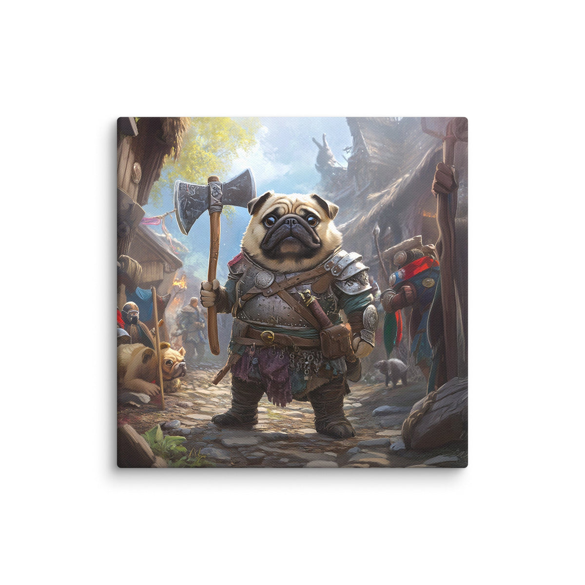 Lucy the Fearless – Canvas Print - BBairt