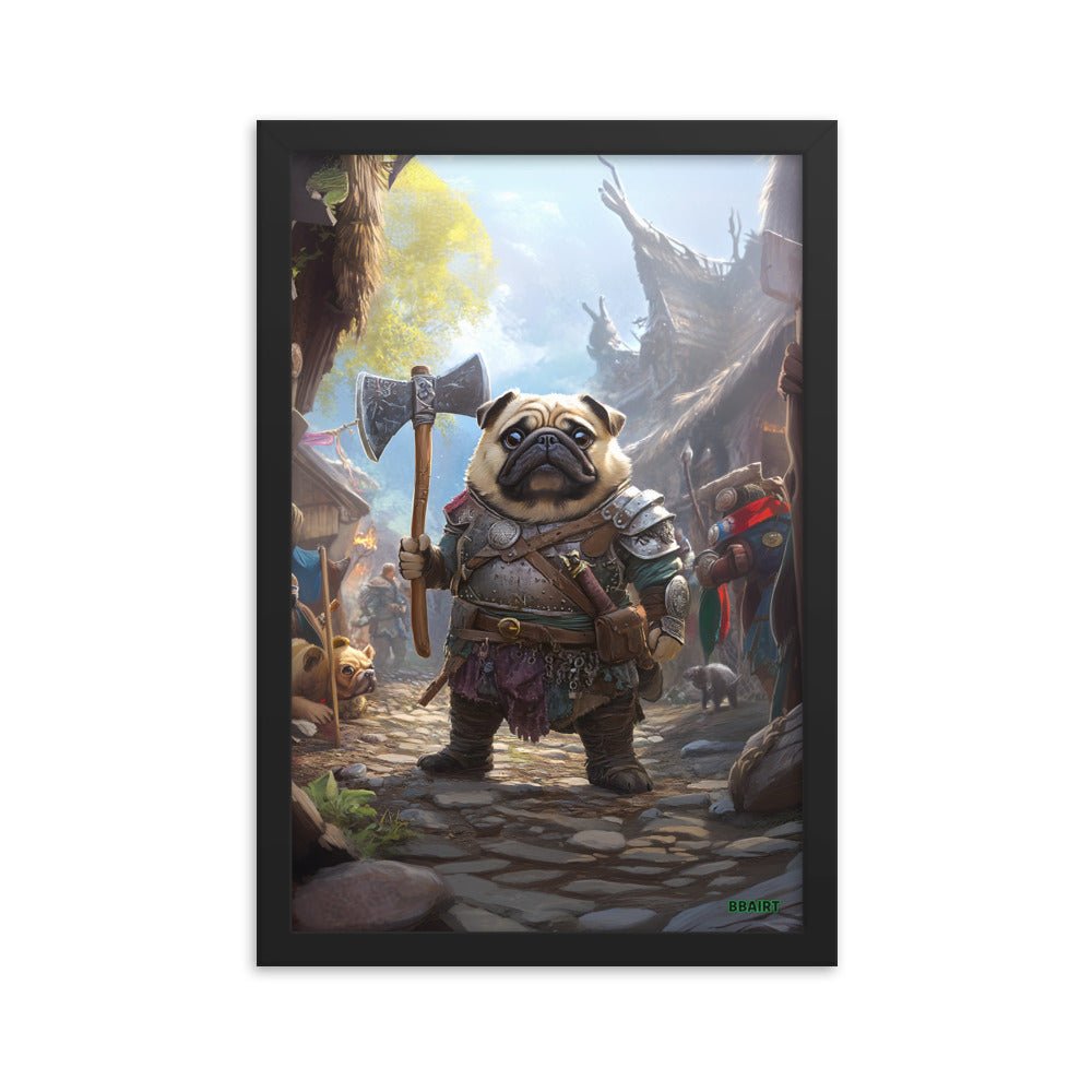 Lucy the Fearless – Framed Matte Poster - BBairt