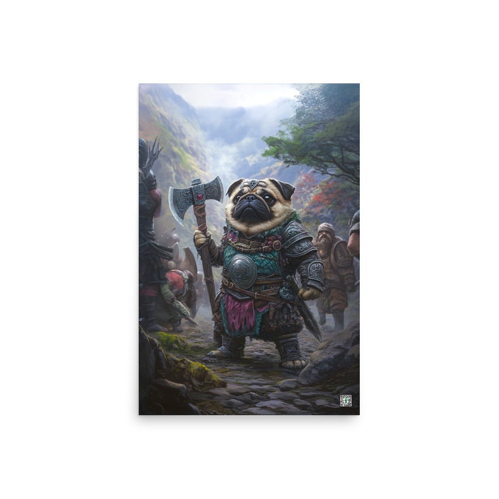 Lucy the Fearless – Mountain Vanguard Edition - Matte Poster - BBairt