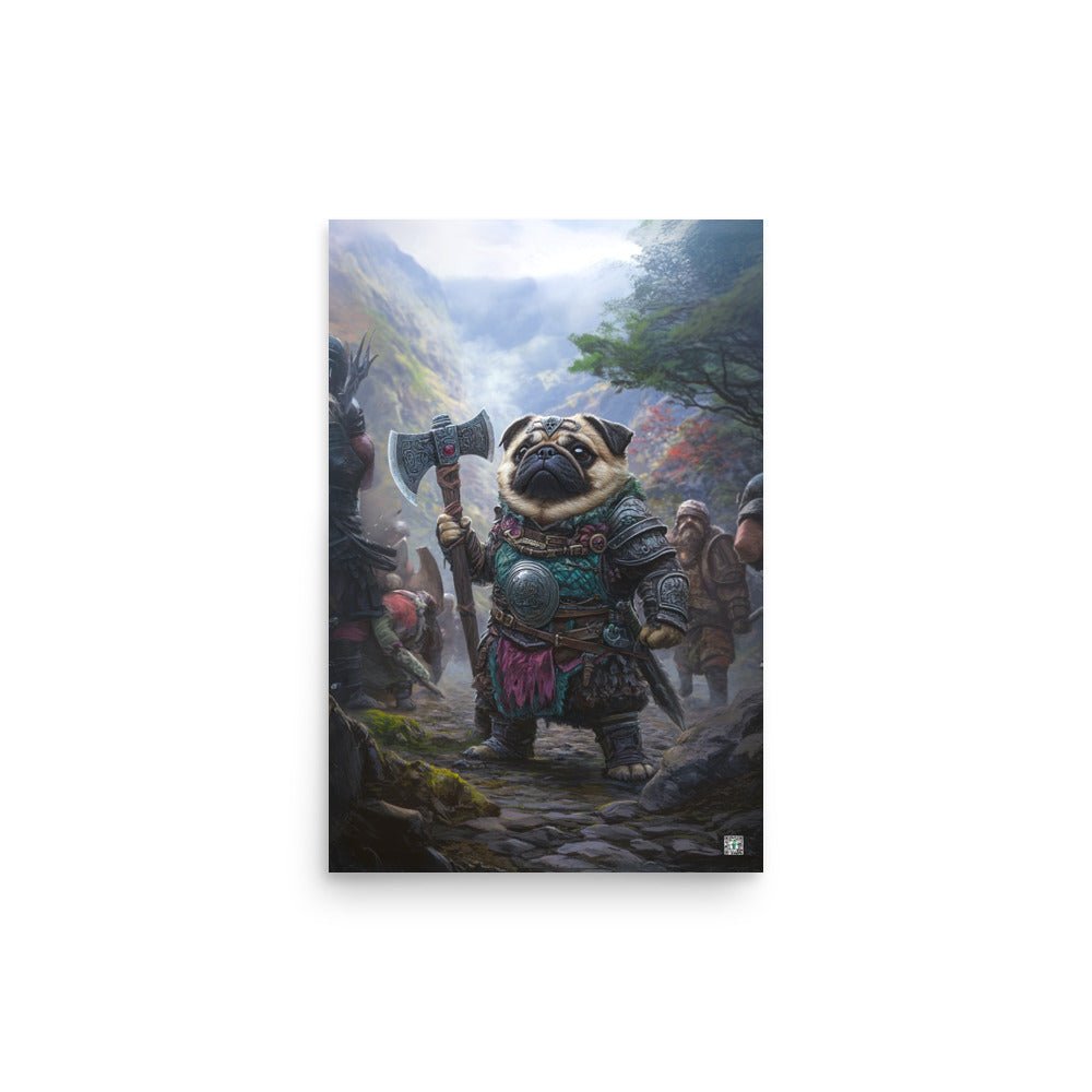 Lucy the Fearless – Mountain Vanguard Edition - Matte Poster - BBairt