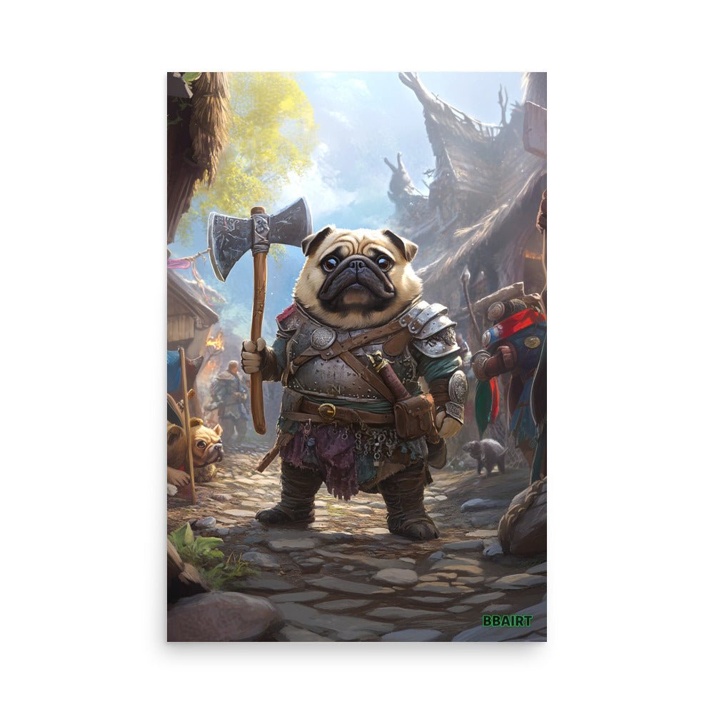Lucy the Fearless – Photo Paper Poster - BBairt