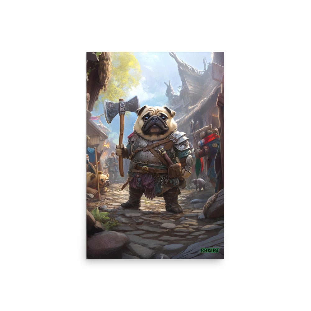 Lucy the Fearless – Photo Paper Poster - BBairt