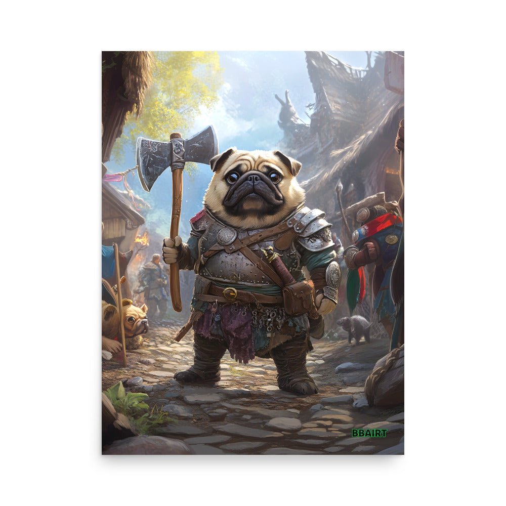 Lucy the Fearless – Photo Paper Poster - BBairt