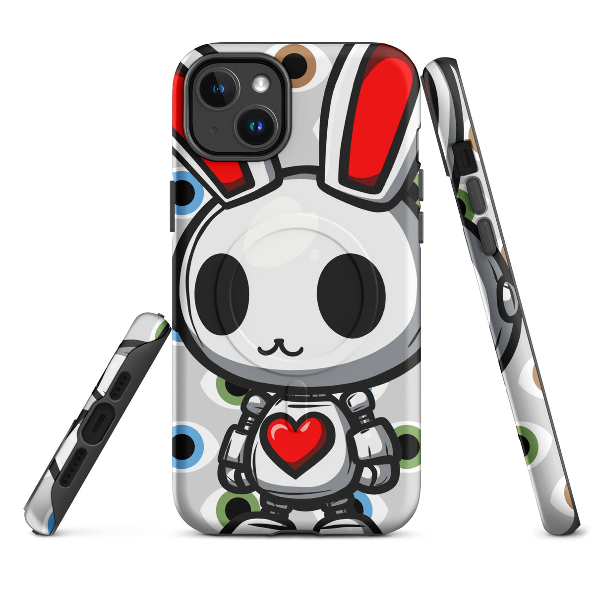 Lumi the Heartbot - MagSafe Tough Case for iPhone - BBairt