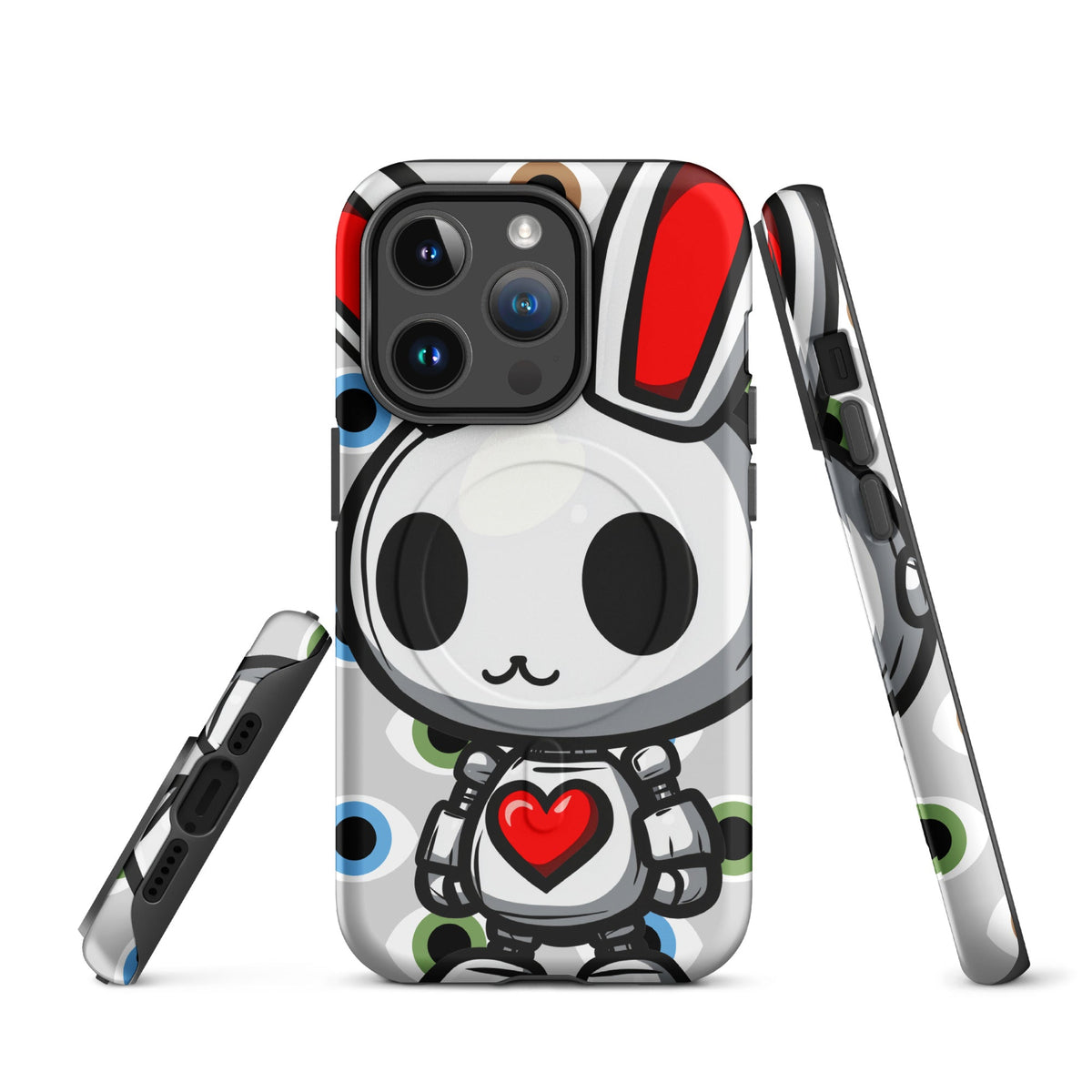 Lumi the Heartbot - MagSafe Tough Case for iPhone - BBairt