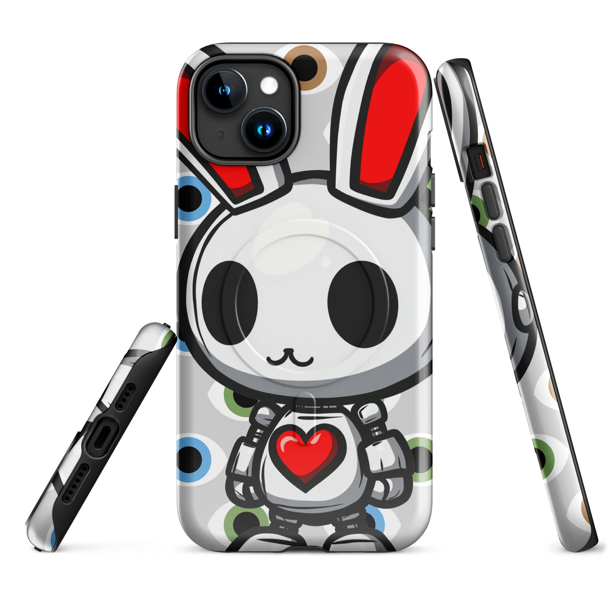 Lumi the Heartbot - MagSafe Tough Case for iPhone - BBairt