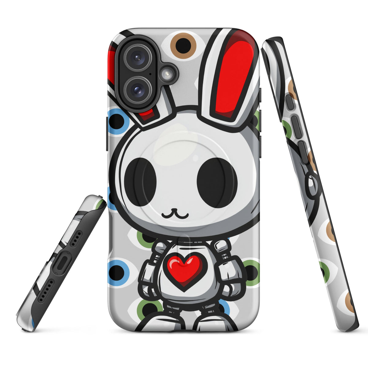 Lumi the Heartbot - MagSafe Tough Case for iPhone - BBairt