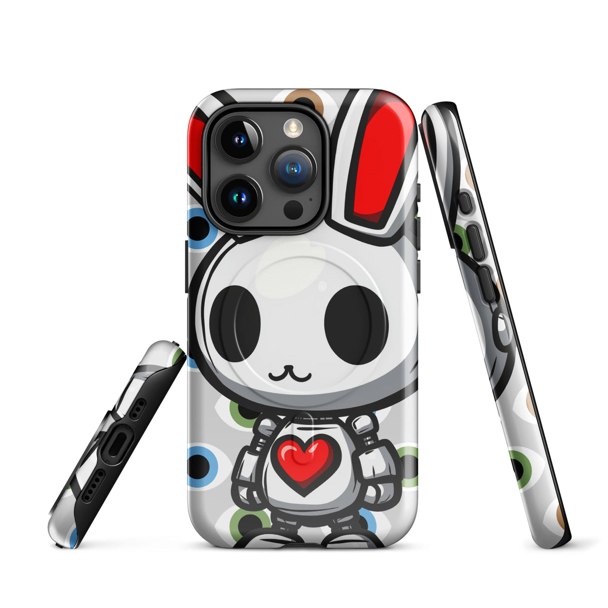 Lumi the Heartbot - MagSafe Tough Case for iPhone - BBairt