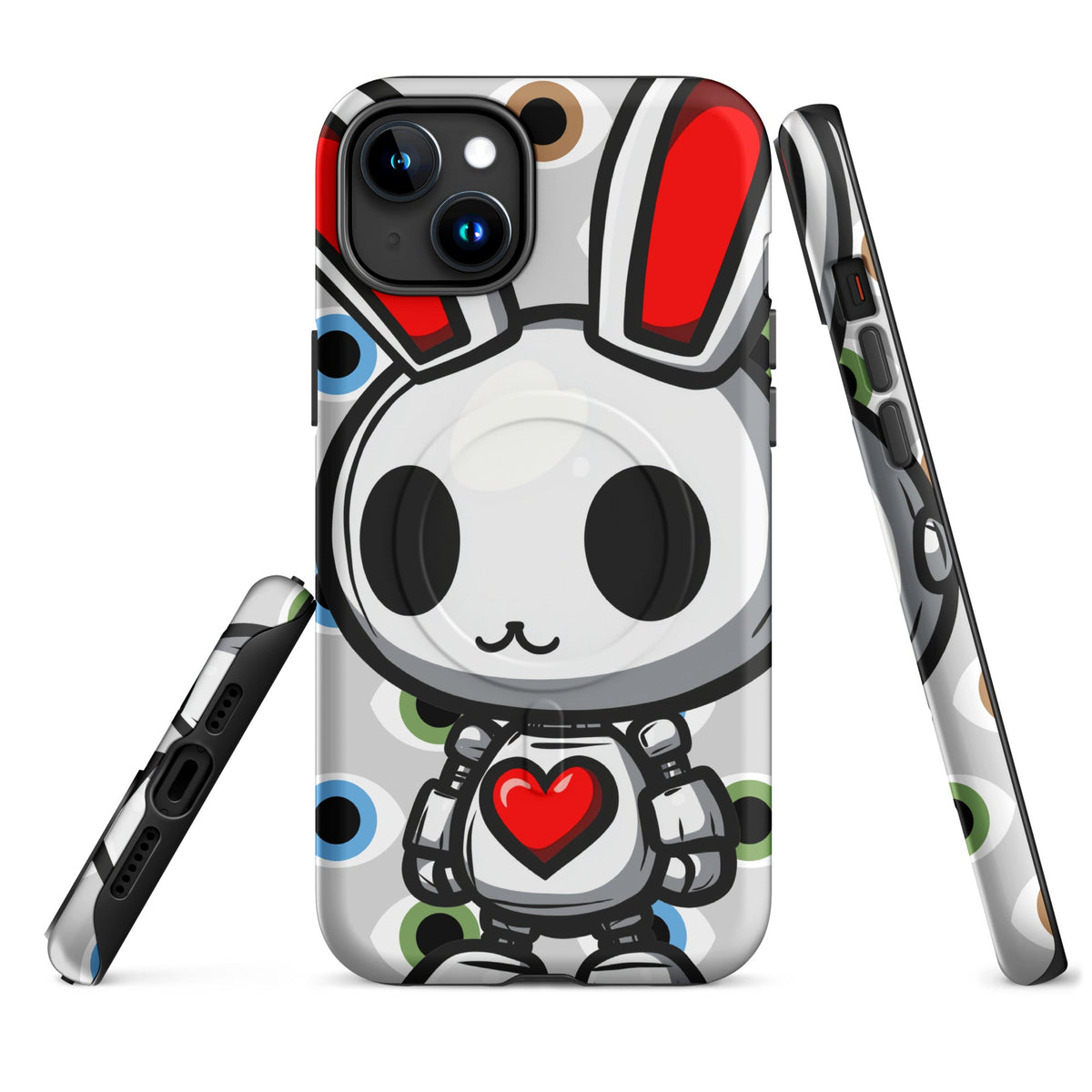 Lumi the Heartbot - MagSafe Tough Case for iPhone - BBairt