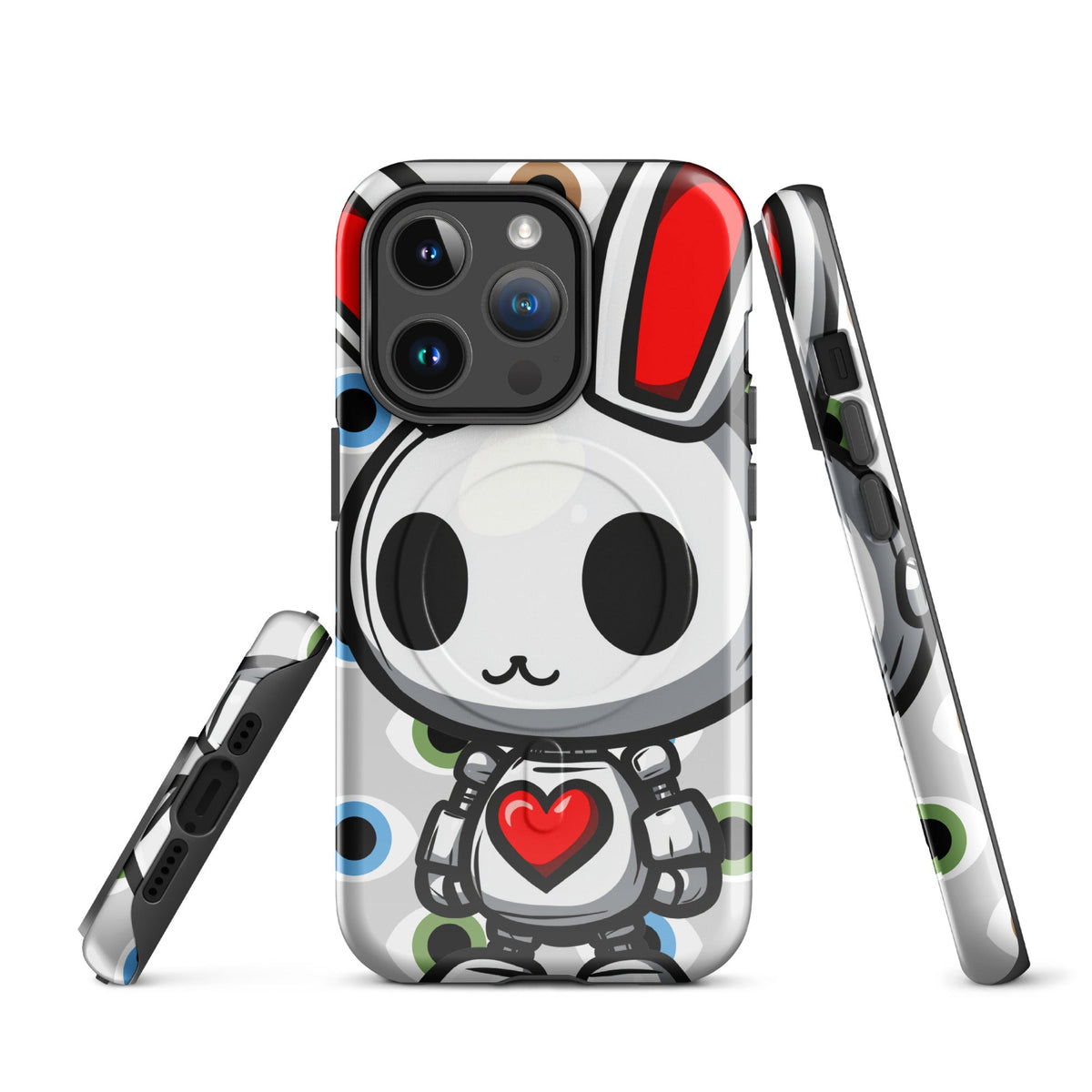 Lumi the Heartbot - MagSafe Tough Case for iPhone - BBairt