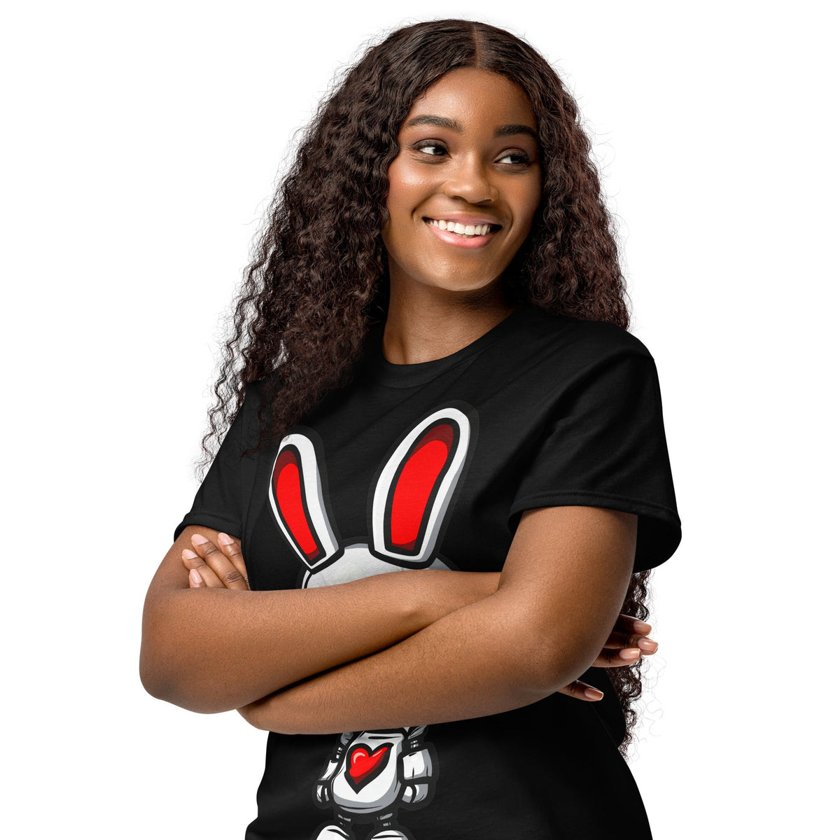 Lumi the HeartBot - Unisex DryBlend T-Shirt - BBairt