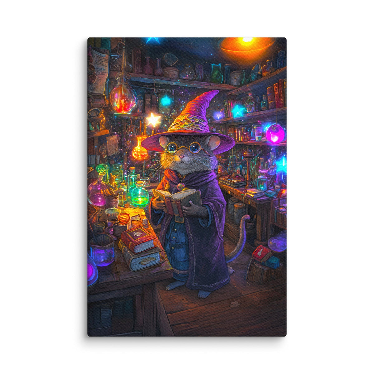 Magnus the Alchemist - Canvas Print - BBairt
