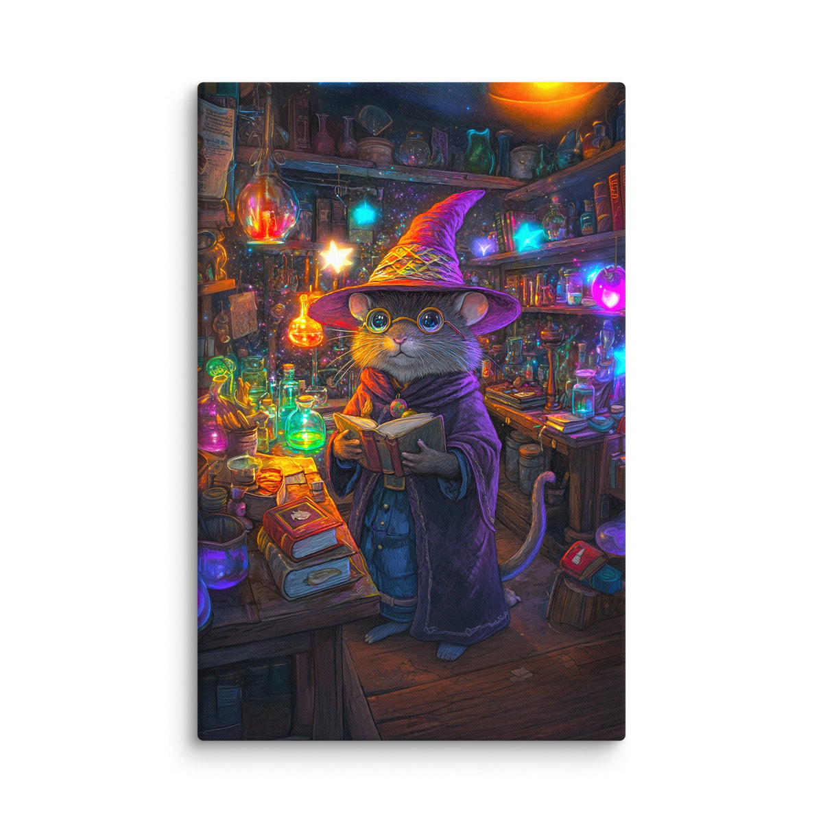 Magnus the Alchemist - Canvas Print - BBairt