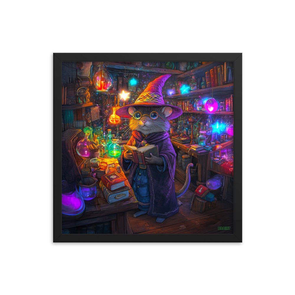 Magnus the Alchemist - Framed Matte Paper Poster - BBairt