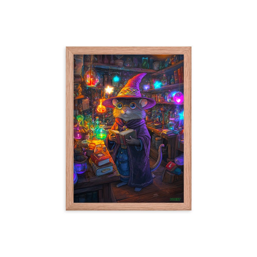Magnus the Alchemist - Framed Matte Paper Poster - BBairt