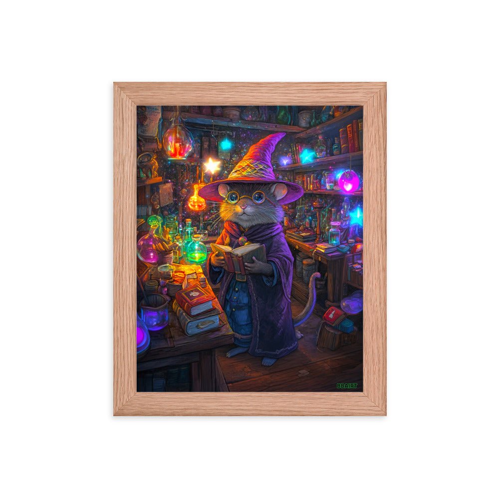 Magnus the Alchemist - Framed Photo Paper Poster - BBairt