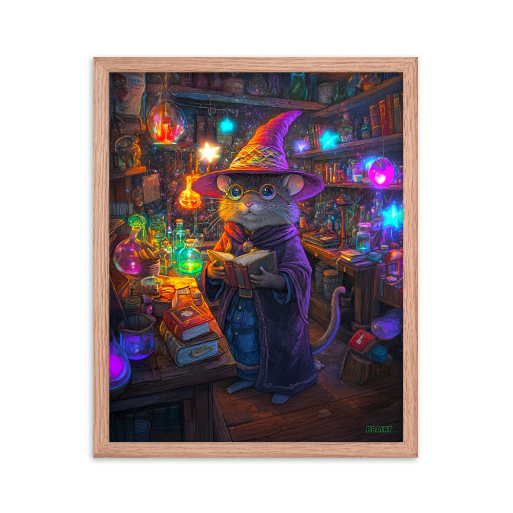 Magnus the Alchemist - Framed Photo Paper Poster - BBairt
