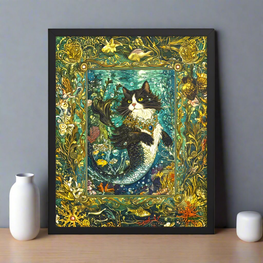 Marina the Enchanted – Framed Photo Paper Poster - BBairt