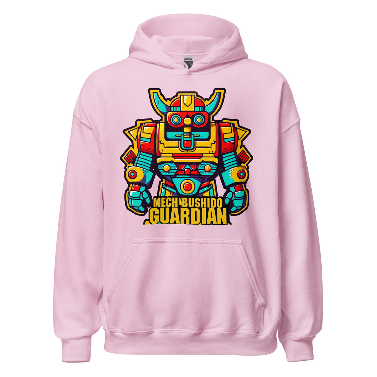 Mech Bushido Guardian - Unisex Gildan 18500 Hoodie - BBairt
