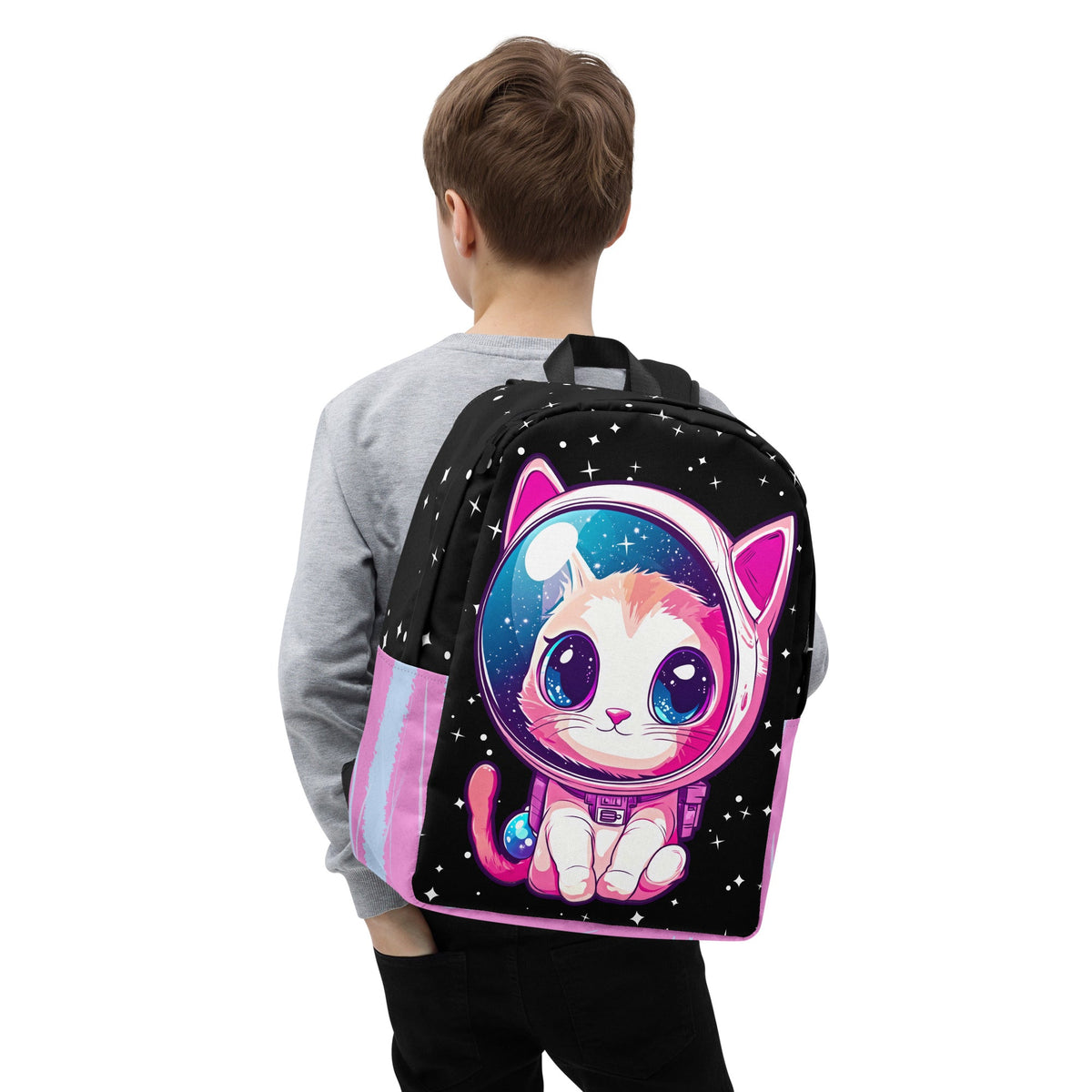 Mochi the Astro Kitten - Minimalist Backpack - BBairt