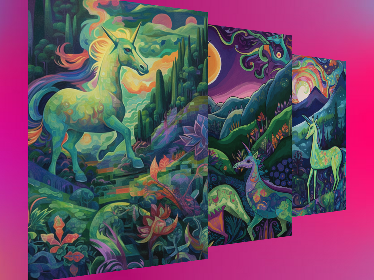 Enigma of the Valley - Matte Poster