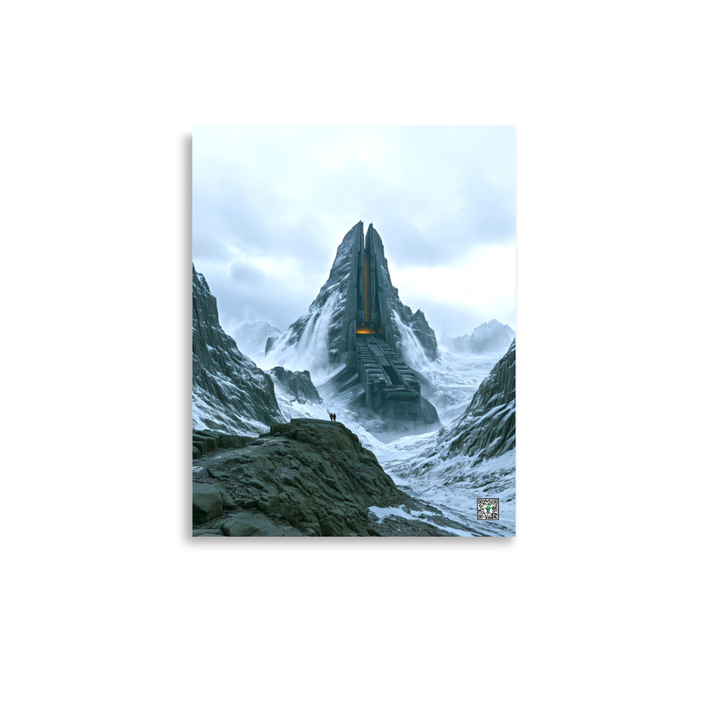 The Mountain That Opens by BBairt — unframed 11 × 14 inch photo paper poster