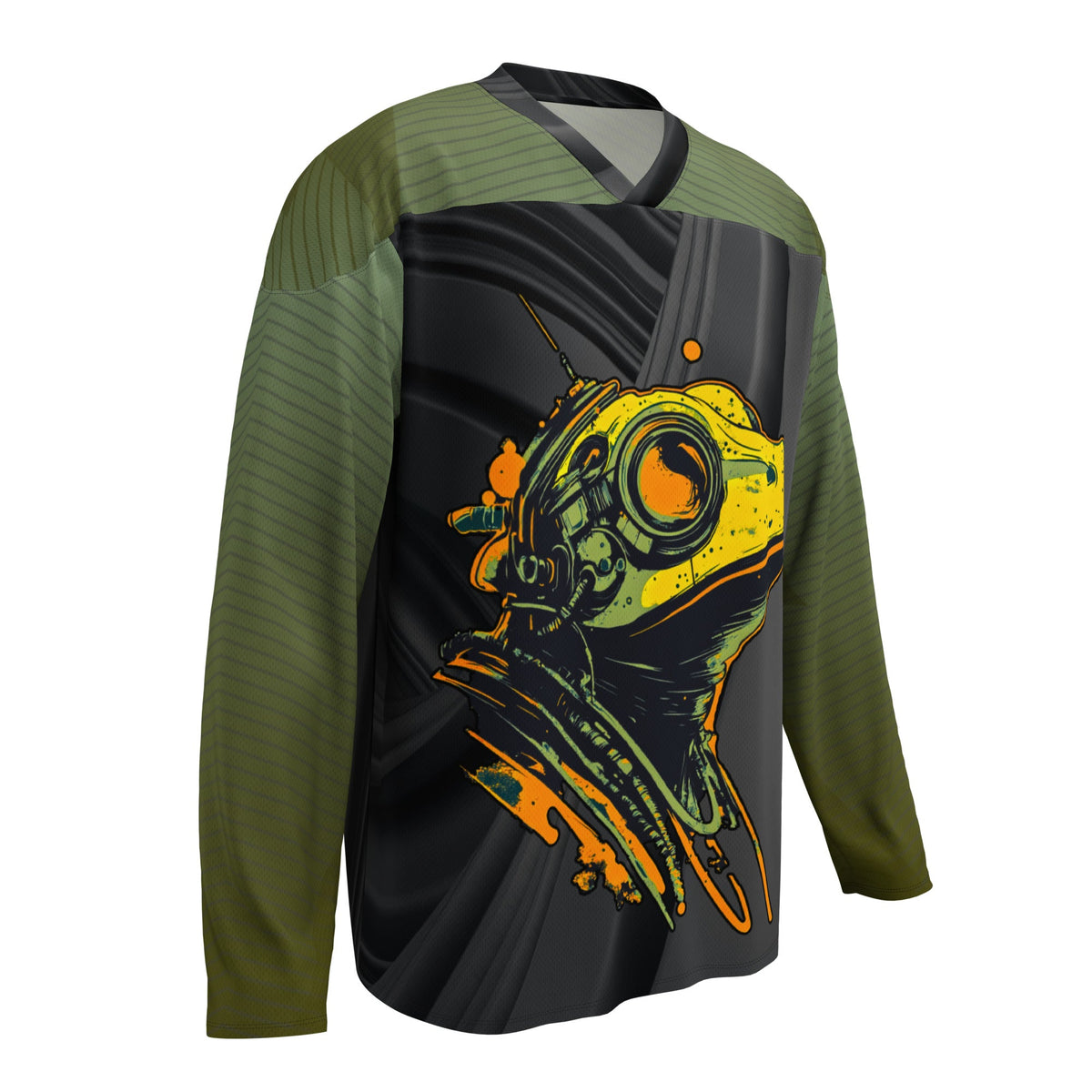 Nebula Croaker - Recycled hockey fan jersey - BBairt