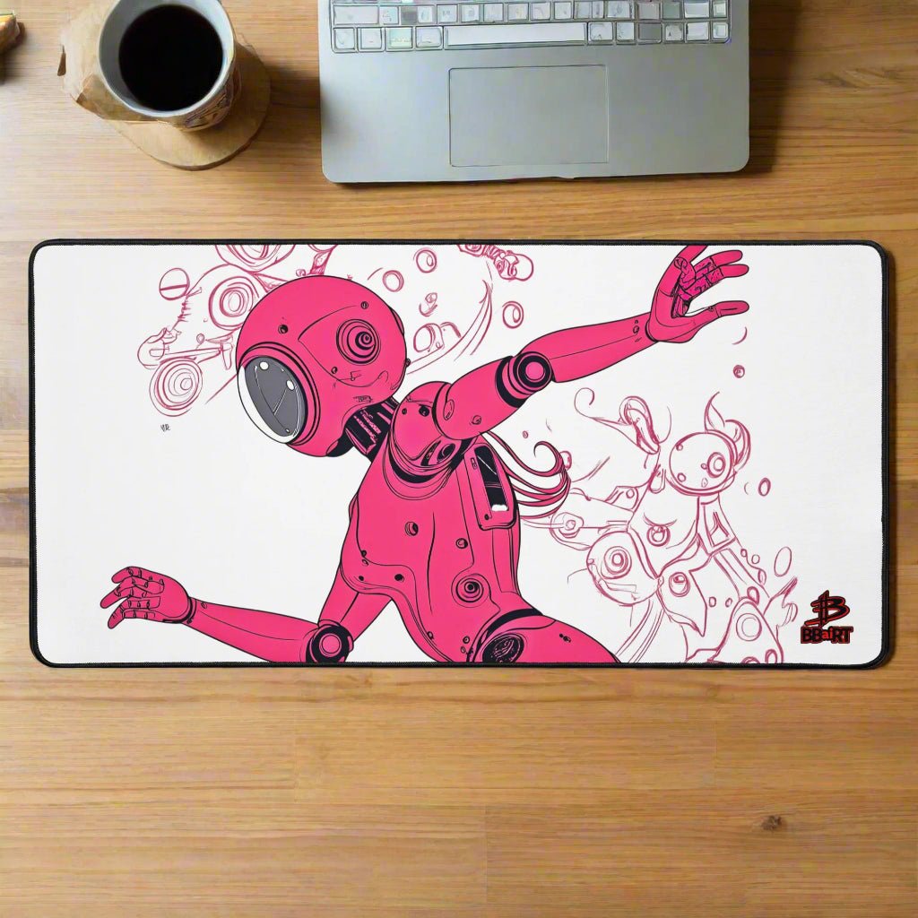Neon Glide – Desk Mat - BBairt