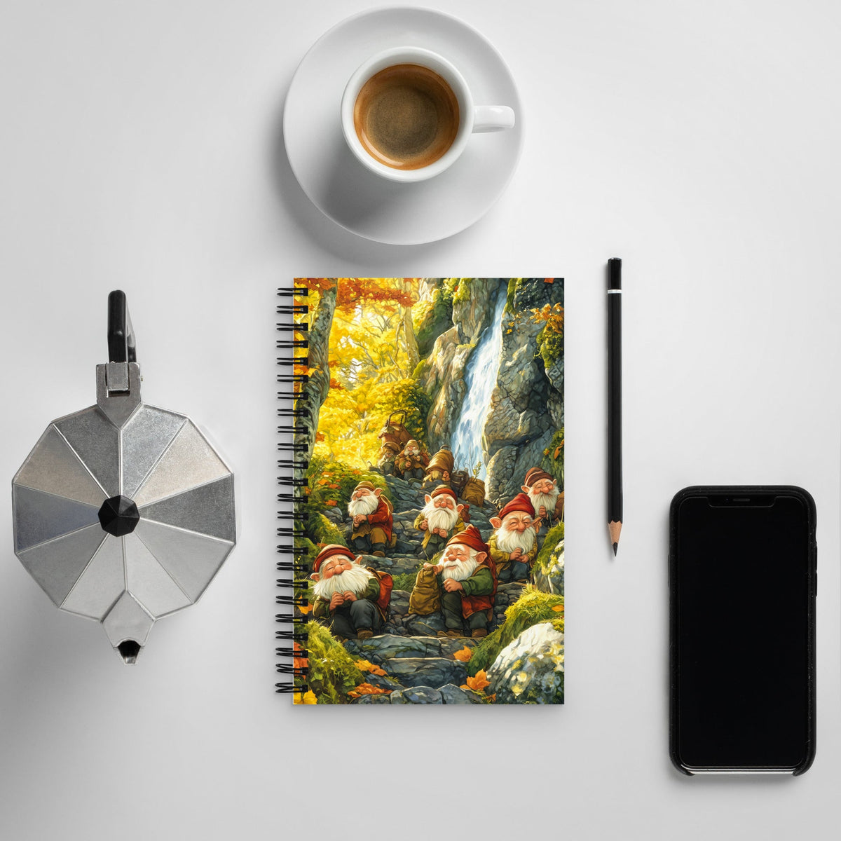 Path of the Miners Spiral Notebook - Mythic Jheyz Collection - BBairt