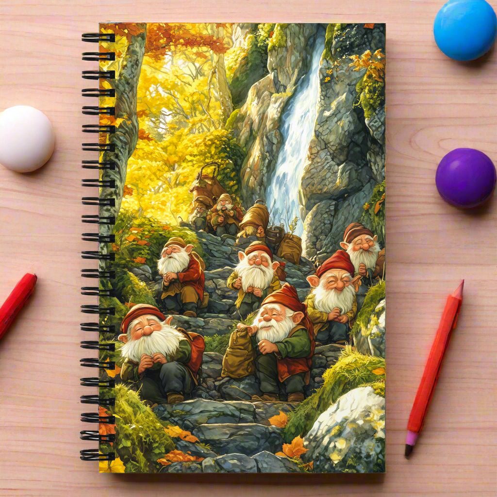 Path of the Miners Spiral Notebook - Mythic Jheyz Collection - BBairt