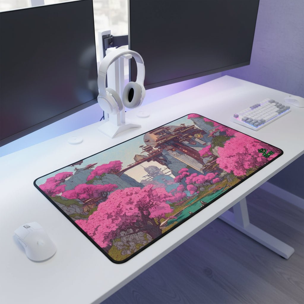 Petals of the Sky Citadel Desk Mat from BBairt