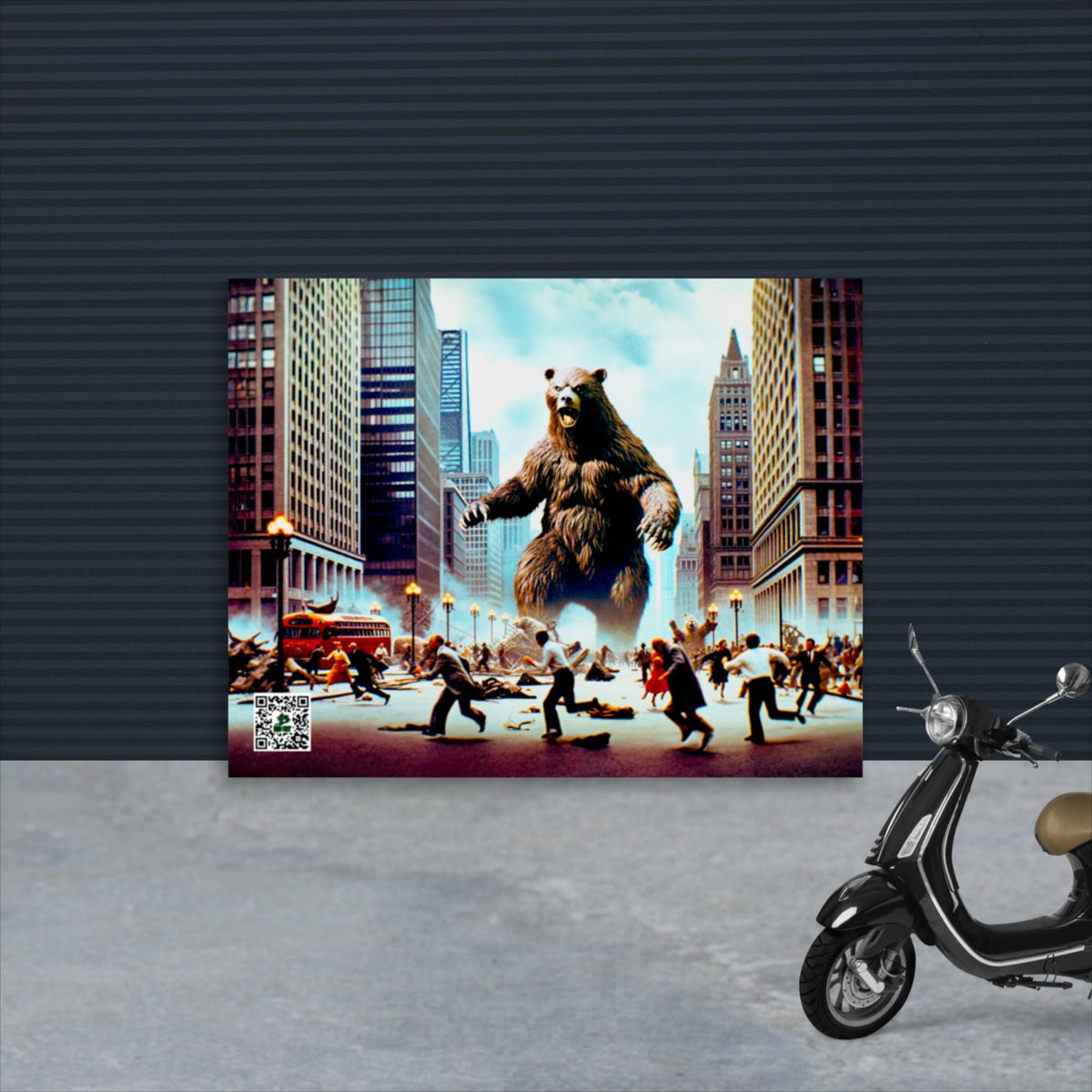 Chicago Grizzler – Photo Paper Poster