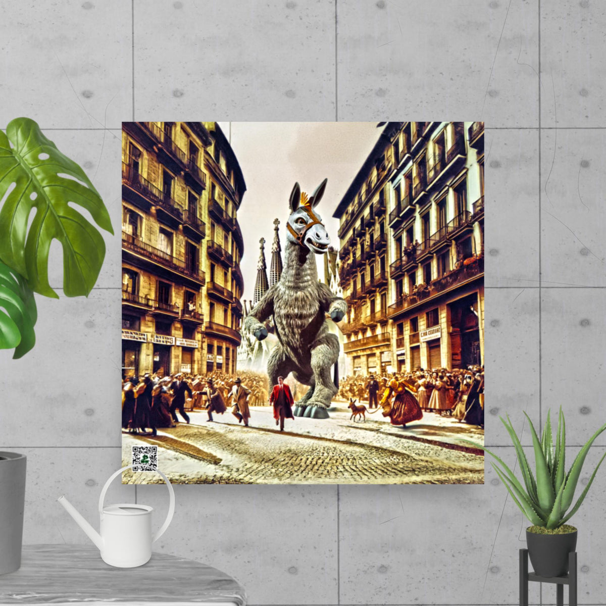 Barcelona Brays – Photo Paper Poster