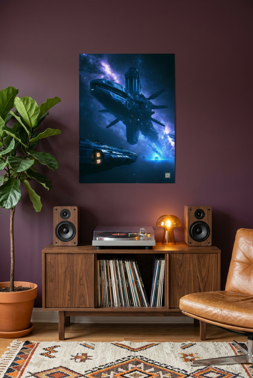 The Procession Engine – Photo Paper Poster
