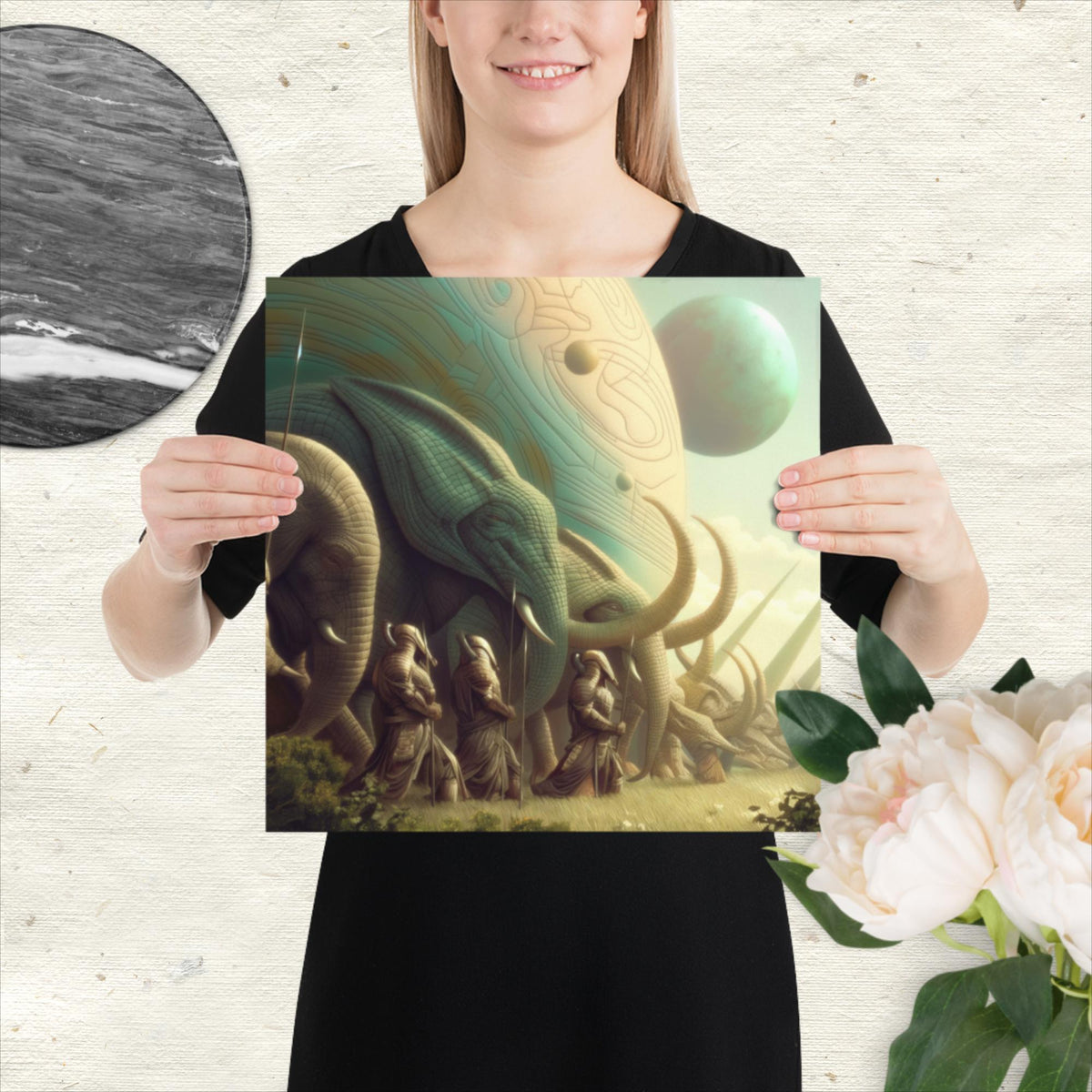 The Goliaths’ Meadow March – Photo Paper Poster