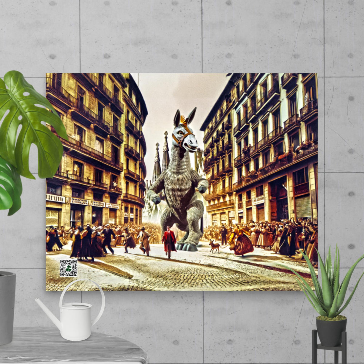 Barcelona Brays – Photo Paper Poster