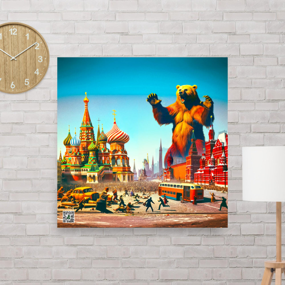 Roar Over Red Square – Photo Paper Poster