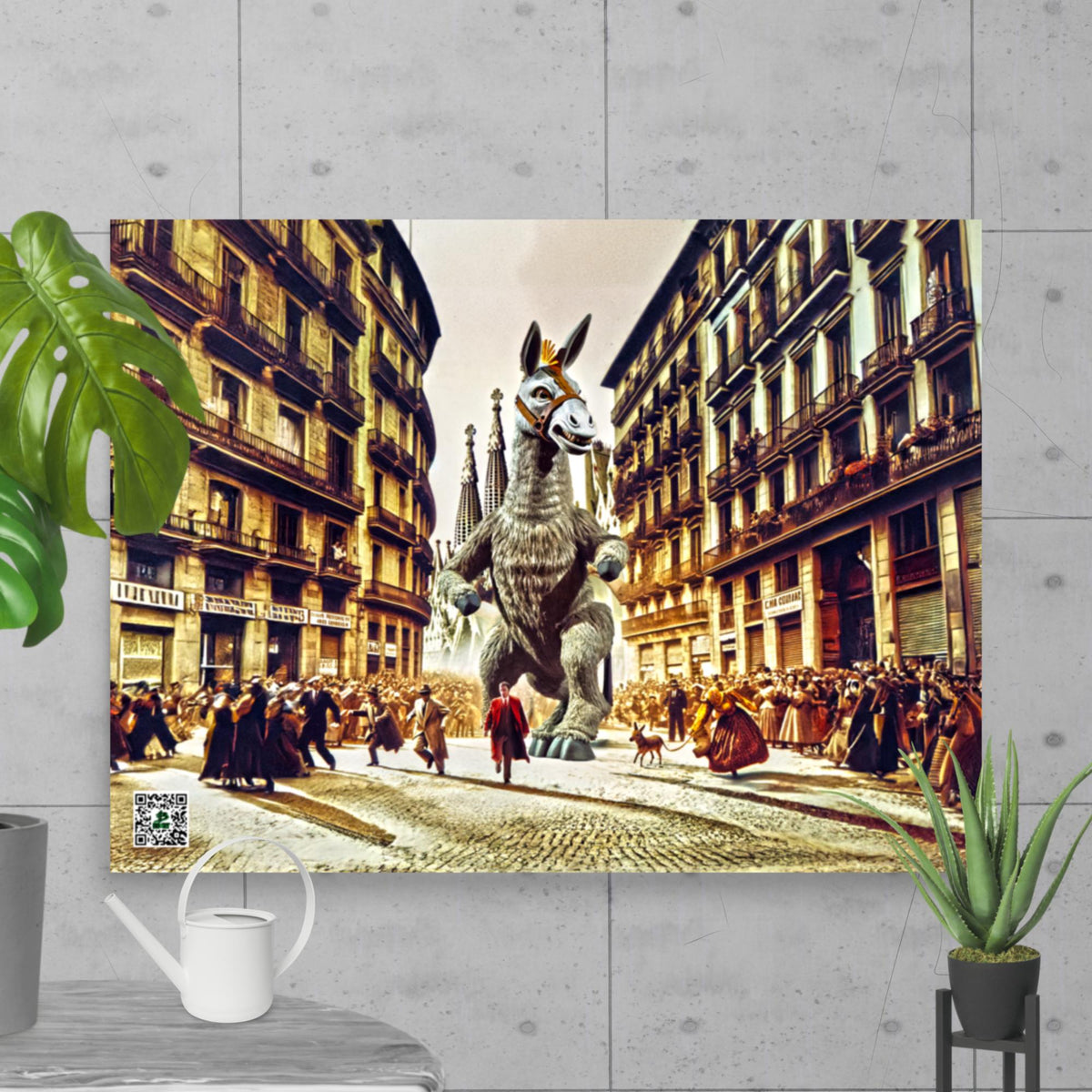 Barcelona Brays – Photo Paper Poster