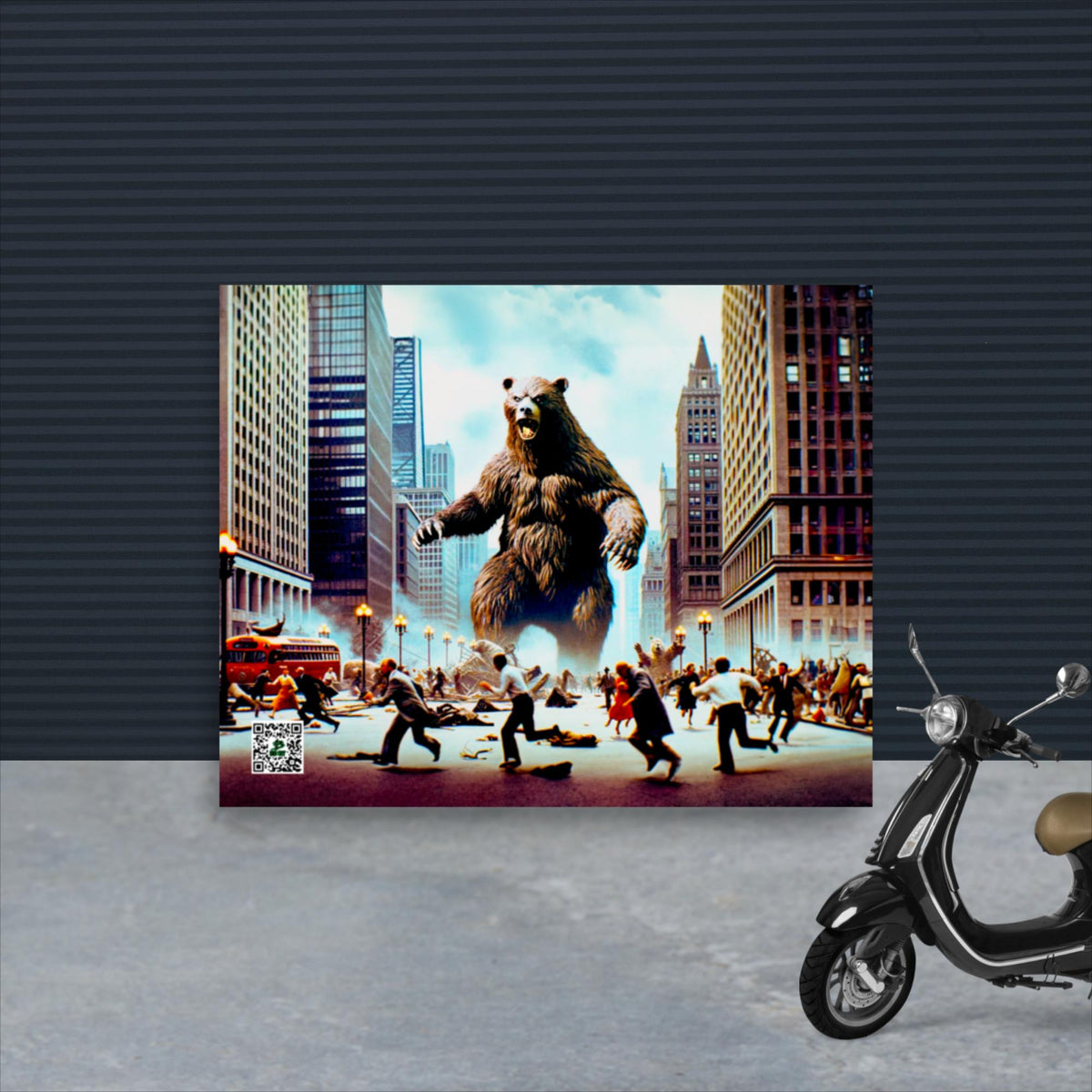 Chicago Grizzler – Photo Paper Poster