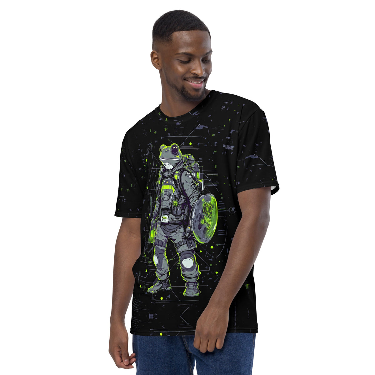 Quantum Croaker - Men's All - Over Print T-Shirt - BBairt