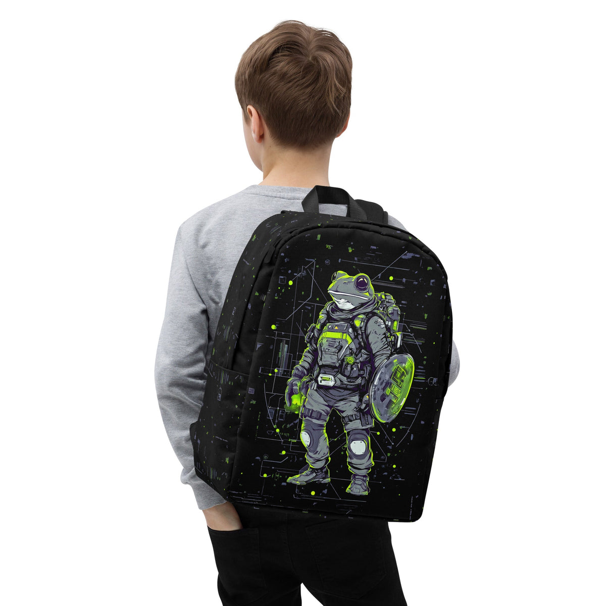 Quantum Croaker - Minimalist Backpack - BBairt