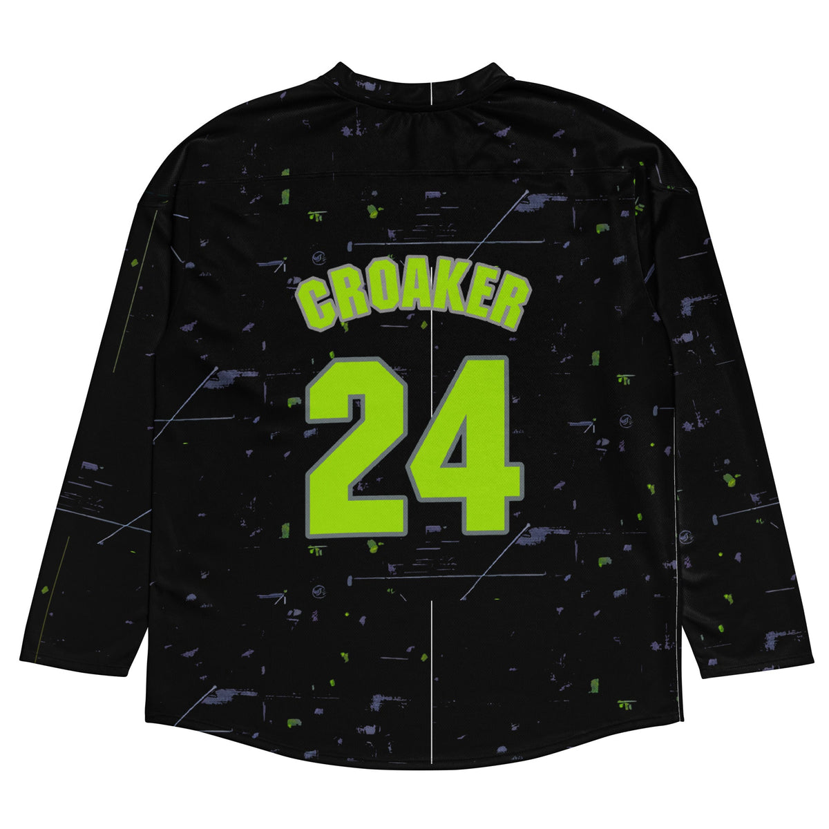 Quantum Croaker - Recycled hockey fan jersey - BBairt
