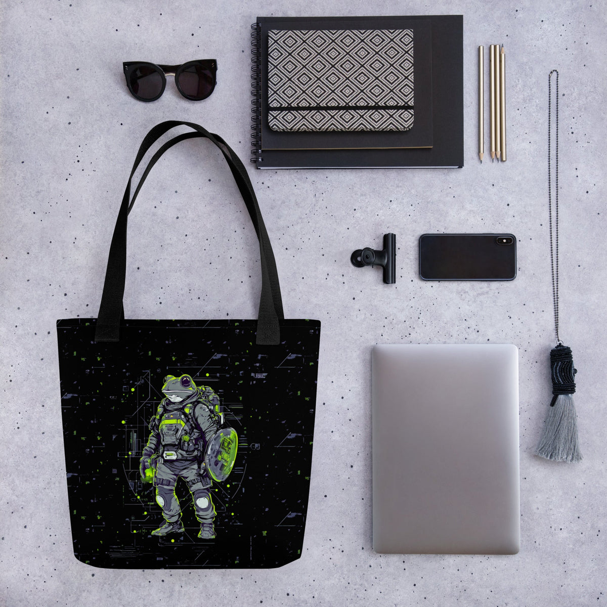 Quantum Croaker - Tote bag - BBairt