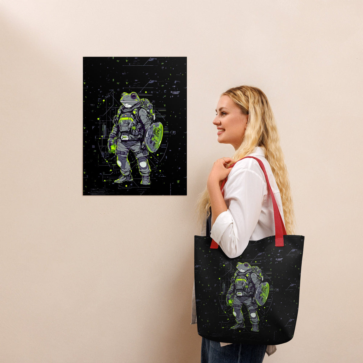 Quantum Croaker - Tote bag - BBairt
