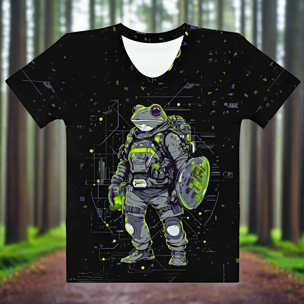 Quantum Croaker - Women's All - Over Print T-shirt - BBairt